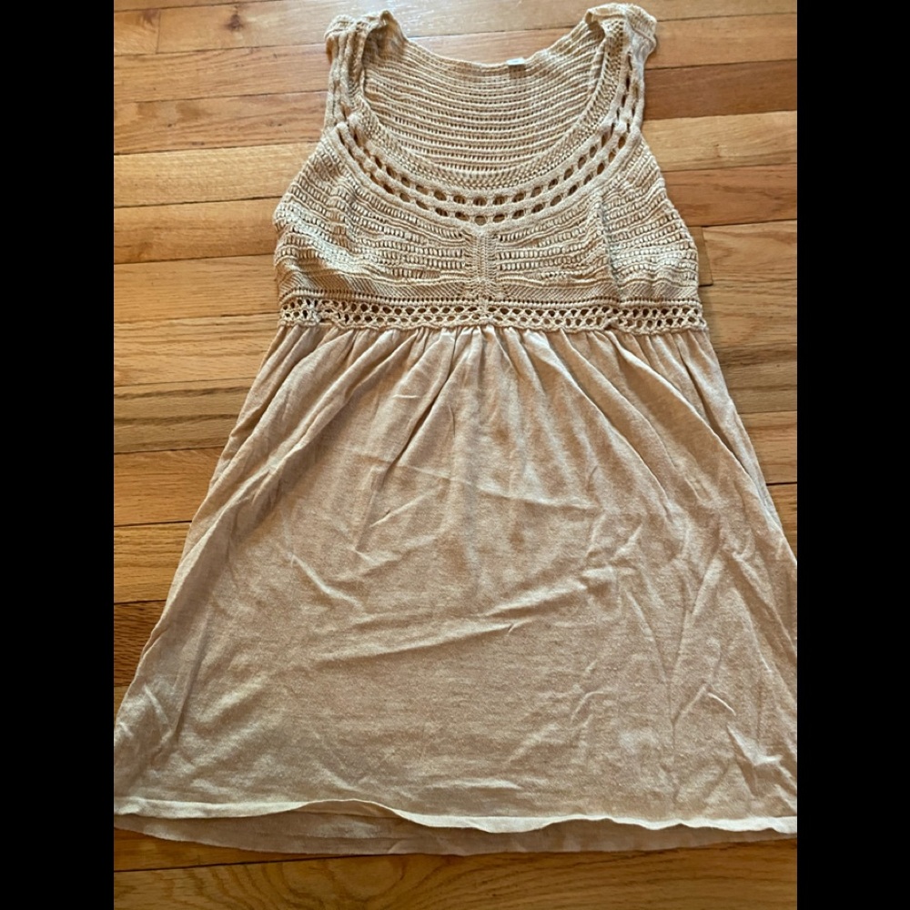 ***SOLD****Anthropologie Crochet Top